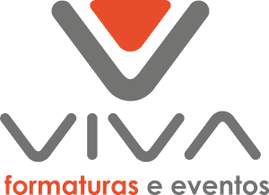 Identidade visual VIVA Formaturas e Eventos usada nesse período